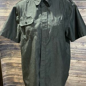 Ecko gray button up